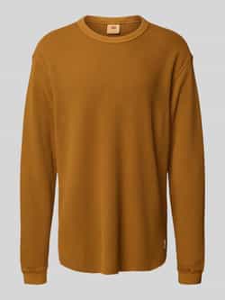 Levi's Relaxed fit shirt met lange mouwen en ronde hals