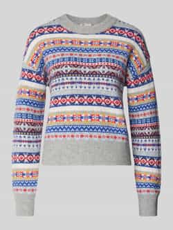 Levi's Gebreide pullover van wolmix met ronde hals