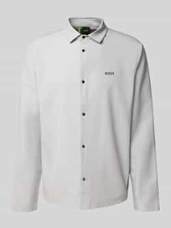 BOSS Green Relaxed fit vrijetijdsoverhemd met odor control