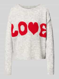 ZABAIONE Loose fit gebreide pullover met wol
