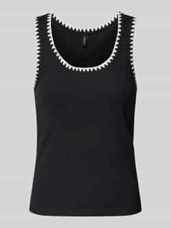 Vero Moda Slim fit tanktop met ronde hals model 'VIOLA'
