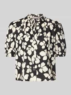 Christian Berg Woman Selection Regular fit blouse met pofmouwen