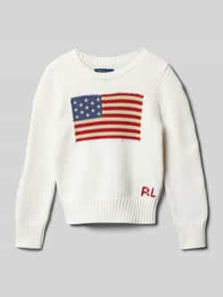 Polo Ralph Lauren Teens Gebreide pullover met labelstitching