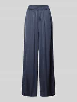MbyM Wide leg stoffen broek in kreuklook model 'Asaka'