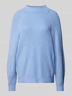 Tom Tailor Regular fit gebreide pullover van zachte katoenmix met wol