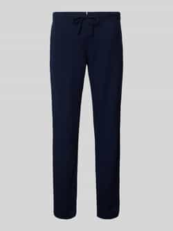 Christian Berg Men Loose fit sweatpants met steekzakken opzij