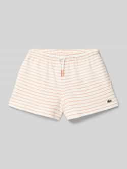 Lacoste Bermuda met labeldetails