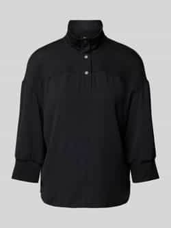 Marc Cain Blouse met opstaande kraag en 3 4-mouwen