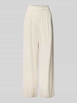 Jake*s Casual Wide leg stoffen broek met bandplooien