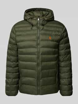 Polo Ralph Lauren Gewatteerd jack met logostitching model 'TERRA'