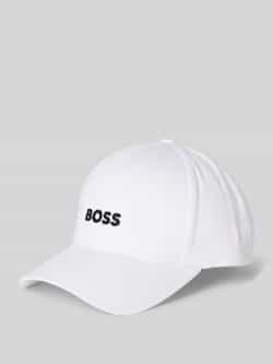 Boss Baseballpet met labelstitching model 'Zed'