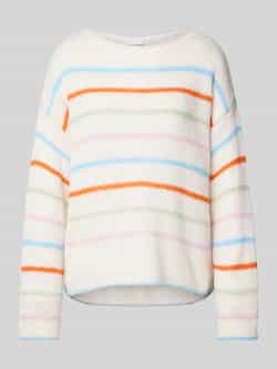 Rich & Royal Gebreide pullover met ronde hals
