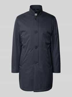 Roy Robson Nylon jas met opstaande kraag en steekzakken