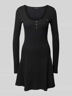 Tommy Jeans Mini-jurk met ronde hals model 'HENLEY'