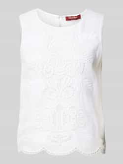 Max Mara Studio Tanktop met siergarnering model 'EFESO'