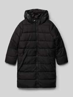 S.Oliver RED LABEL Regular fit gewatteerde lange jas met capuchon