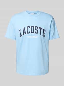 Lacoste T-shirt met labelprint