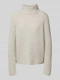 MOS MOSH Wollen pullover met opstaande kraag model 'Thyra'