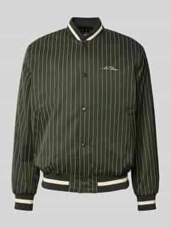 Les Deux Bomberjack met labelstitching model 'Varsity Tech'