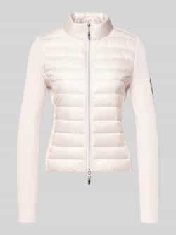 Monari Slim fit jack met gevoerde opstaande kraag