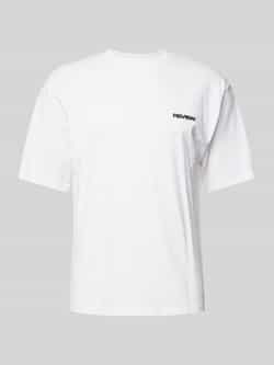 REVIEW T-shirt met labelprint
