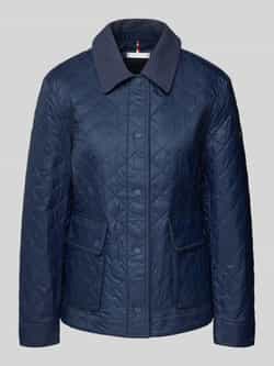 Tommy Hilfiger Shaped fit gewatteerd jack met klepzakken