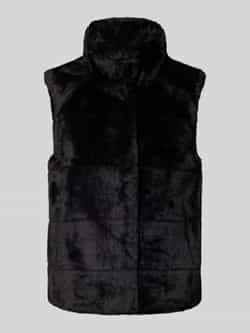 Monari Regular fit gilet met opstaande kraag