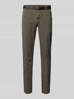 Lindbergh Classic fit chino met achterzakken