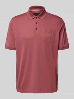 Bugatti Poloshirt met borstzak