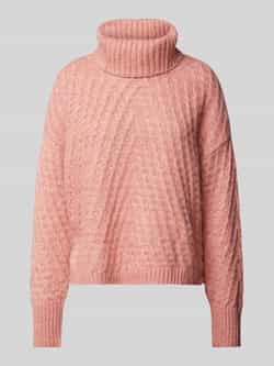 Opus Stijlvolle Pullover met Plinea Detail Pink Dames
