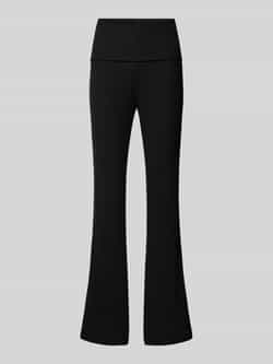 Only Flared cut broek in effen design model 'LINA'