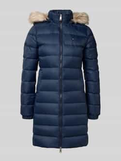Tommy Jeans Slim fit gewatteerde lange jas met vulling van dons en veren