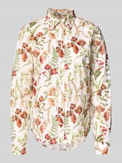Gant Regular fit overhemdblouse met all-over bloemenprint model 'Floral'