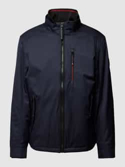 Tom Tailor Korte Jas van Gladde Vezels Blue Heren