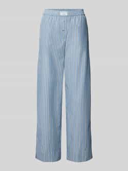 Jake*s Casual Loose fit pyjamabroek met gulp
