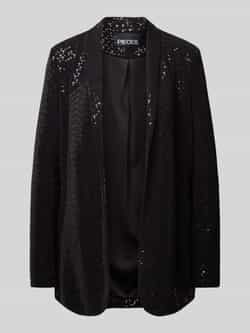 Pieces Regular fit blazer met pailletten model 'SIDDY'