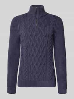 Superdry Gebreide pullover met ribboorden