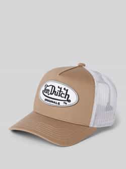 Von Dutch Trucker-pet met labelpatch model 'BOSTON'
