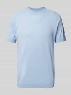 Selected Homme Merino Crew Neck T-shirt Blue Heren