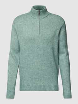 FYNCH-HATTON Gebreide pullover met korte ritssluiting