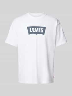 Levi's T-shirt met labelprint