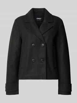 Only Korte trenchcoat met reverskraag model 'FREJA LIFE'