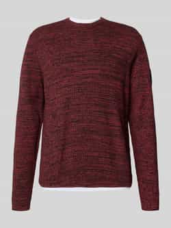 Tom Tailor Denim Regular fit gebreide pullover van katoenmix