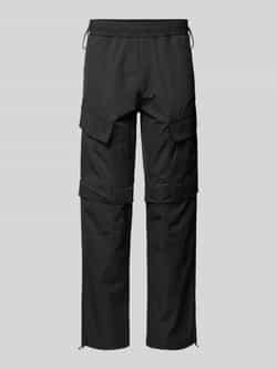 HUGO Regular fit cargobroek met elastische band model 'Glynn'