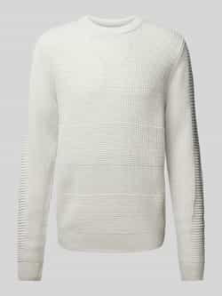 Jack & jones Gebreide pullover met structuurmotief model 'HUGO'