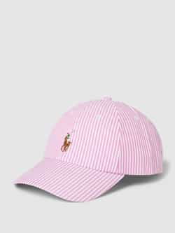 Polo Ralph Lauren Roze Pony Geborduurde Hoed Pink Heren