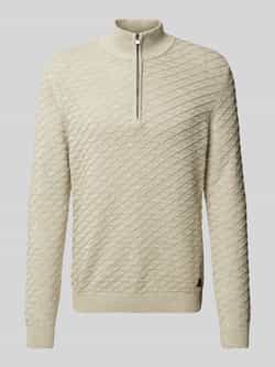 S.Oliver RED LABEL Regular fit pullover van puur katoen met structuurmotief