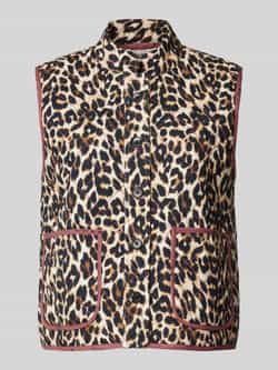 LOLLYS LAUNDRY Gilet met contrastpaspels model 'Cairo'