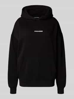 Pegador Oversized hoodie met logostitching model 'Clarita'