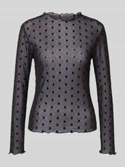 Only Slim fit blouseshirt met ronde hals model 'JULIET'